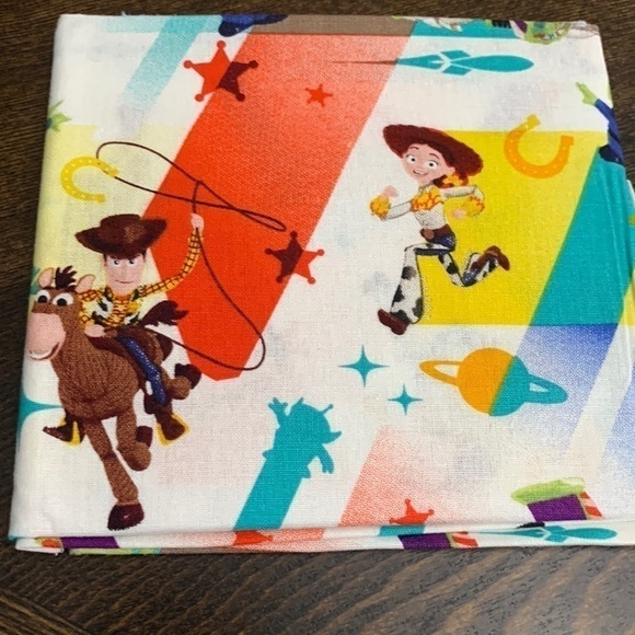 Toy Story fabric 3 fat quarters NWT - Picture 1 of 1